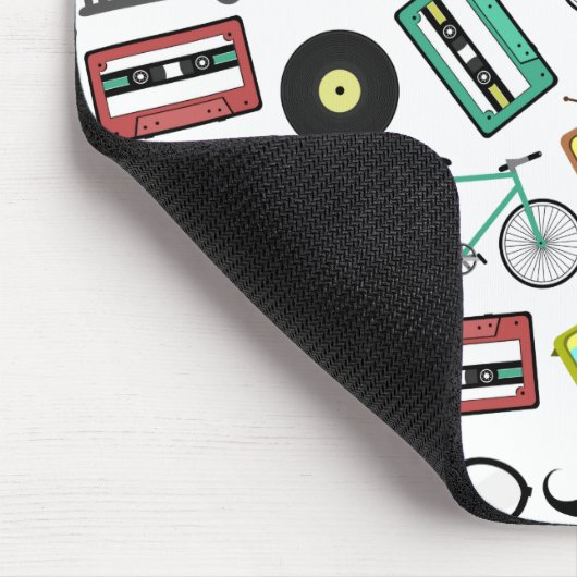 Hipster Themed Mousepad (Ecke)