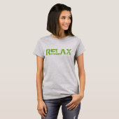Hipster Trendy Meditat Relax T - Shirt Design (Vorne ganz)