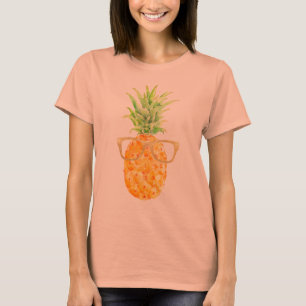 Hipster Tropische Ananas T-Shirt