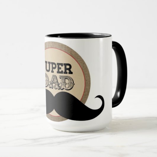 Hipster Vater Tasse: Die ultimative Sammlung von M Tasse (VorderseiteRechts)