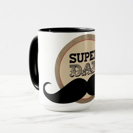 Hipster Vater Tasse: Die ultimative Sammlung von M Tasse (Vorderseite Links)