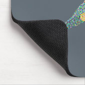 Hipster-Vögel Mousepad (Ecke)