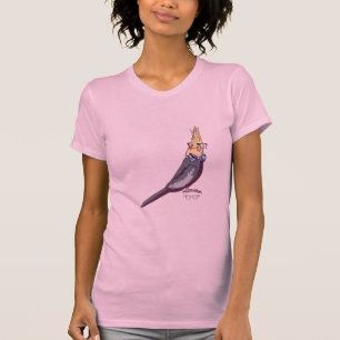 Hipster-Vogel-T - Shirt (ohne Text)