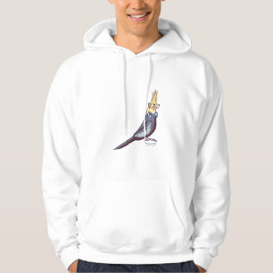 Hipster-VogelHoodie (ohne Text) Hoodie