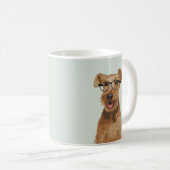 Hipster-Waliser-Terrier-Tasse für Hundeliebhaber Kaffeetasse (VorderseiteRechts)
