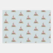 Hipster Weihnachten Geschenkpapier Set (Vorderseite 3)