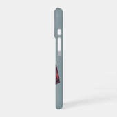 Hipster Wolf Kopfhörer Handy Fall iPhone 16 Hülle (Linke Seite)
