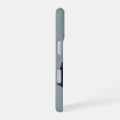 Hipster Wolf Kopfhörer Handy Fall iPhone 16 Hülle (Rechte Seite)