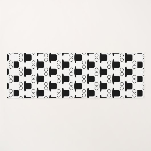 Hipster Yogamatte (Vorderseite (Horizontal))