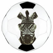 Hipster Zebra Fußball (Vorderseite)
