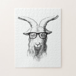 Hipster-Ziege Puzzle