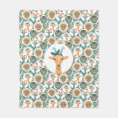 Hipster Ziegen | von TotallyGoatally™ Fleecedecke (Vorderseite)