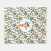 Hipster Ziegen | von TotallyGoatally™ Fleecedecke (Vorderseite (Horizontal))