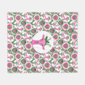 Hipster Ziegen | von TotallyGoatally™ Fleecedecke (Vorderseite (Horizontal))