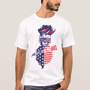 Hipster Zitat Barbu American Beard T-Shirt