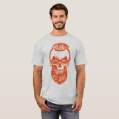 Hipster Zitat No. Shave Coiff T-Shirt (Vorne ganz)