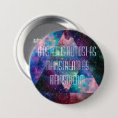 Hipsterabzeichen Button (Vorne & Hinten)