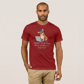 HipsterCorgi 2 T-Shirt (Vorne ganz)