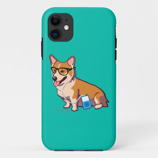 HipsterCorgi iPhone 5 Case-Mate-Fall (ohne Case-Mate iPhone Hülle (Rückseite)