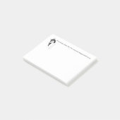 Hipsterkitty-Post-It Post-it Klebezettel (angewinkelt)