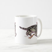 Hipsterkitty-Tasse (ohne Text) Kaffeetasse (VorderseiteRechts)