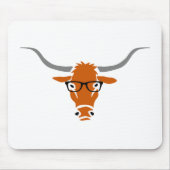 HipsterLonghorn Mousepad (Vorne)