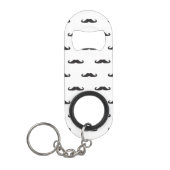 Hipstermuster Mini Flaschenöffner (Vorderseite)