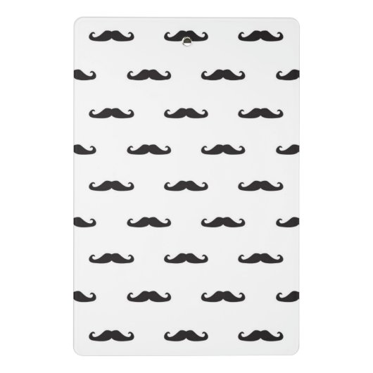 Hipstermuster Mini Klemmbrett (Rückseite)