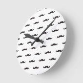 Hipstermuster Runde Wanduhr (Winkel)