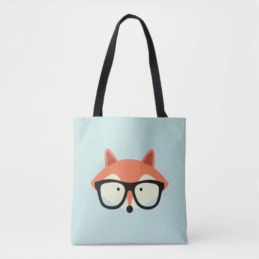 Hipsterroter Fox Tasche (Vorderseite)