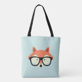 Hipsterroter Fox Tasche (Rückseite)