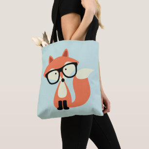 Hipsterroter Fox Tasche