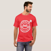 Hipsters® der Raum der Männer Mars-Team-T - Shirt (Vorne ganz)