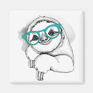 HipsterSloth Magnet