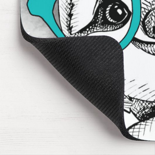 HipsterSloth Mousepad (Ecke)