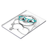 HipsterSloth Notizblock (Linke Seite)