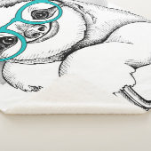 HipsterSloth Sherpadecke (3/4)