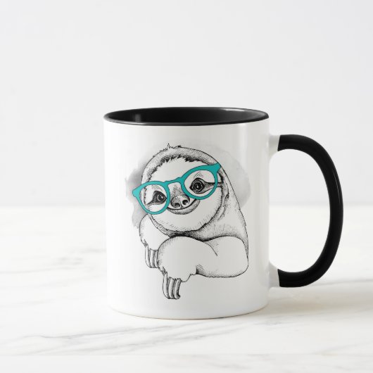 HipsterSloth Tasse (Rechts)