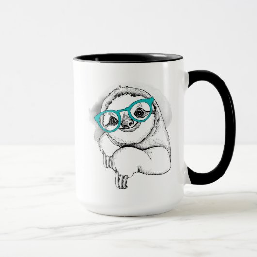 HipsterSloth Tasse (Rechts)