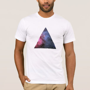 Hipstr Nebelfleck-Dreieck-T - Shirt Hipster