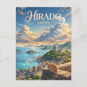 Hirado, Japan Postkarte
