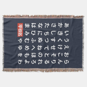 Hiragana Decke