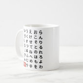 Hiragana Kaffeetasse (Vorderseite Links)