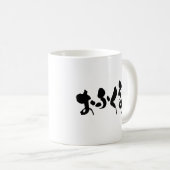 [Hiragana + Kanji] Geschmack der Zuhause Kaffeetasse (VorderseiteRechts)