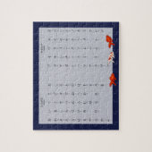 Hiragana Katakana Japanisch Segaiha & Goldfish Puzzle (Vertikal)