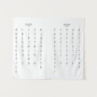 Hiragana Katakana lernt japanische Charaktere