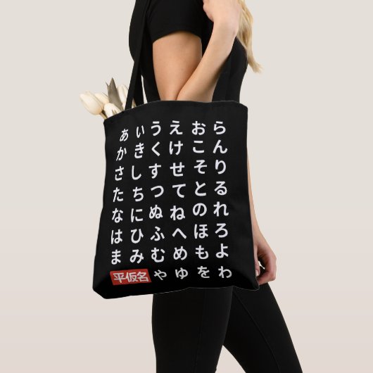 Hiragana Tasche (Von Nahem)