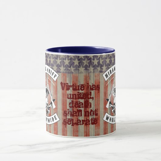 Hiram Abiff Radfahrer-Tasse für Freimaurer Tasse (Zentrum)