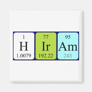 Hiram Periodenmagnet Magnet