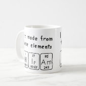 Hiram Periodenname Tasse (Vorderseite Links)